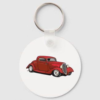 Cool Hot Rod Key Ring