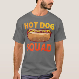 Cool Hotdog Outfit for Men Women Adult Hotdog Hot T-Shirt