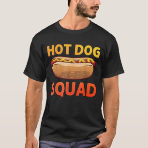 Cool Hotdog Outfit for Men Women Adult Hotdog Hot T-Shirt
