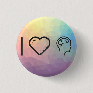 Cool Human Brain 3 Cm Round Badge