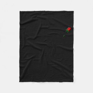 Cool I Lab You Very Much Valentine's Day Black Lab Fleece Blanket