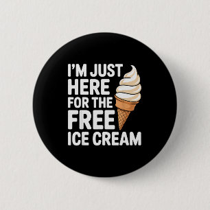 Cool Ice Cream Costume For Men Women Kids Adult Ic 6 Cm Round Badge