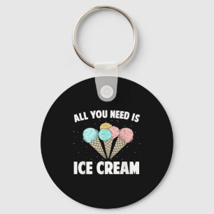 Cool Ice Cream Costume For Men Women Kids Adult Ic Key Ring