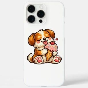 Cool Ice Cream Dog iPhone 16 Pro Max Case