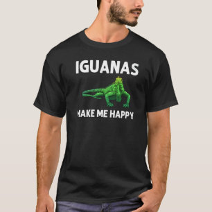 Cool Iguana For Men Women Lizard Reptile  Herpetol T-Shirt