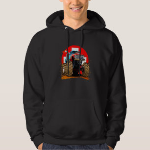 Cool Illustration Monster Mud Truck With Switzerla Hoodie