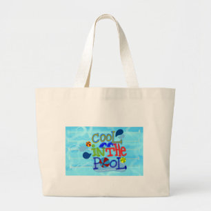 Cool in the Pool Large Tote Bag