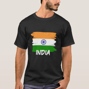 Cool India Flag T-Shirt