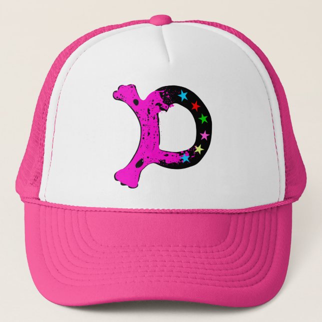 ╚»★Cool Initial D Stylish Trucker Hat★«╝ Hat (Front)
