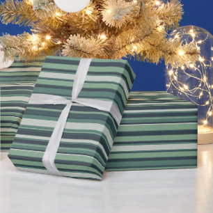 Cool Initial Heartfelt Sophisticated Girlfriend Bi Wrapping Paper