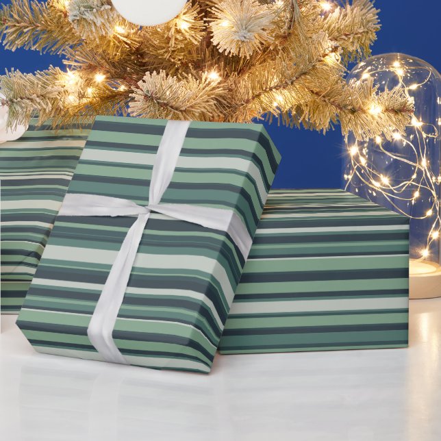 Cool Initial Heartfelt Sophisticated Girlfriend Bi Wrapping Paper (Holidays)