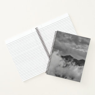 Cool, inspirational nature concept notebook