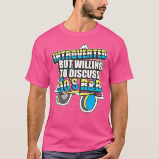 Cool Introverted But Willing To Discuss 90S Rb Mus T-Shirt