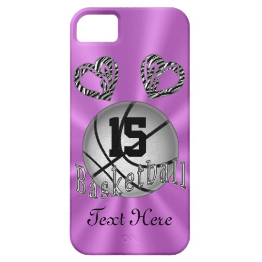 Cool iPhone 5S Basketball Cases for Women & Girls