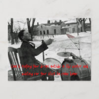 Cool Is Playing your Drums in Winter Outside