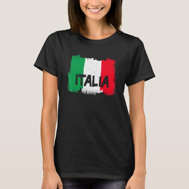 Cool Italia Flag T-Shirt (Front)