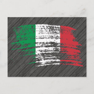 Cool Italian flag design Postcard
