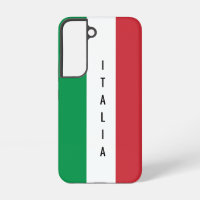 Cool Italian flag of Italy Samsung Galaxy S22 Case