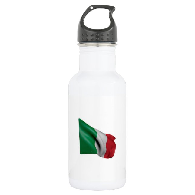 ***COOL ITALIAN FLAG WATER BOTTLE*** 532 ML WATER BOTTLE (Front)