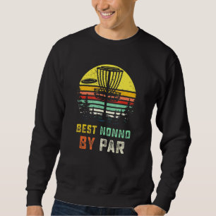 Cool Italian Nonno Grandpa Disc Golf Frisbees Golf Sweatshirt