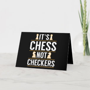 cool its chess not checkers checkers players gift card