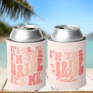 Cool It's Me Hi I'm the Bride Its Me Personalised Can Cooler