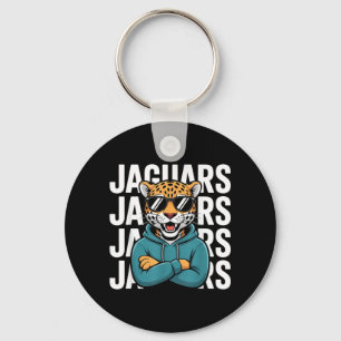 Cool Jaguar Gift for Men Women Boys Girls Kids Key Ring