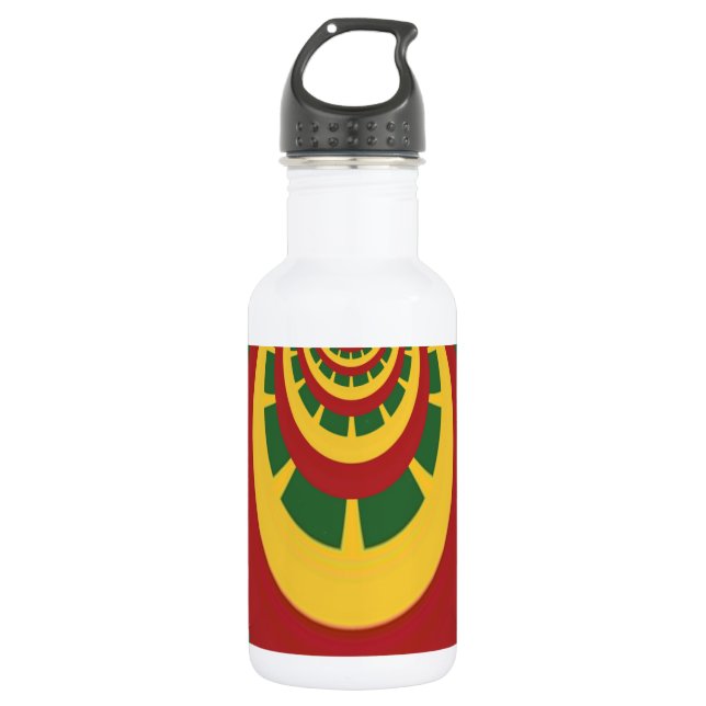 Cool Jamaica's Rasta colours 532 Ml Water Bottle (Front)