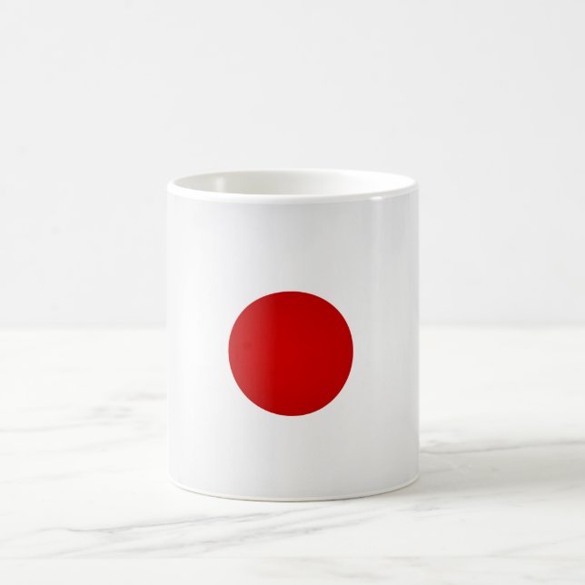 Cool Japanese Flag Coffee Mug (Center)