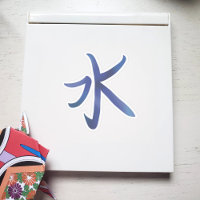 Cool Japanese Water Kanji