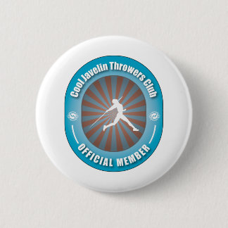 Cool Javelin Throwers Club 6 Cm Round Badge