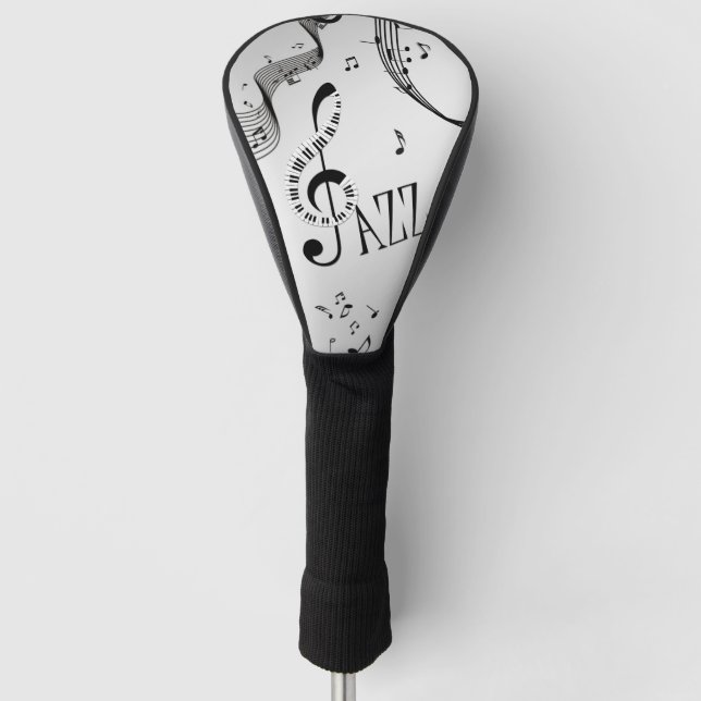 Cool Jazz Golf Head Cover (Front)