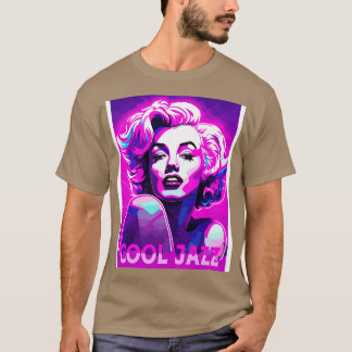 cool jazz neon colour science fiction T-Shirt