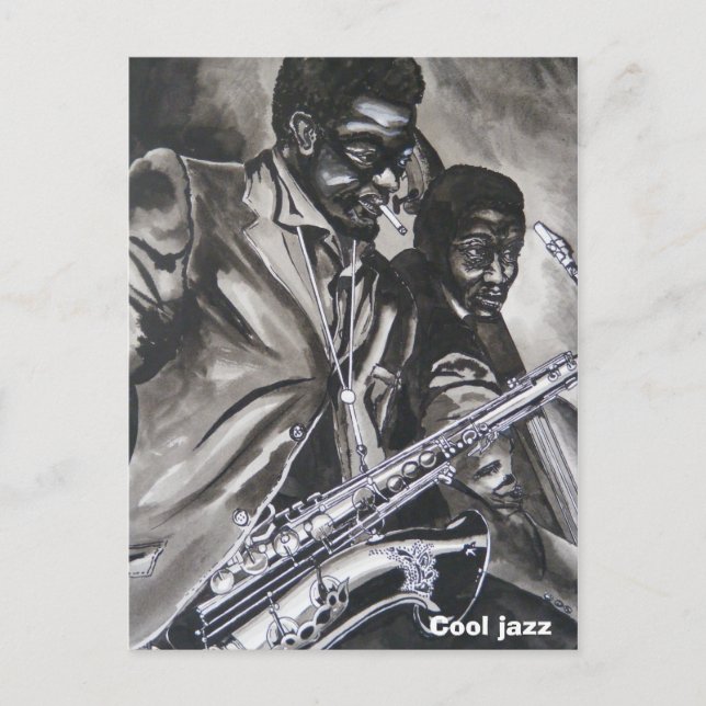 Cool jazz postcard (Front)