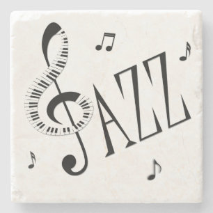 Cool Jazz Stone Coaster