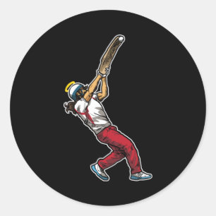 Cool Jesus Jai Alai Gift Idea Classic Round Sticker