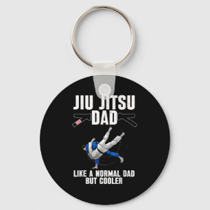 Cool Jiu Jitsu Art For Dad Father Bjj Brazilian Ji Key Ring