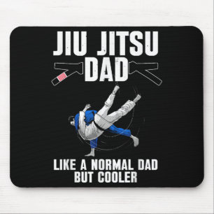 Cool Jiu Jitsu Art For Dad Father Bjj Brazilian Ji Mouse Mat