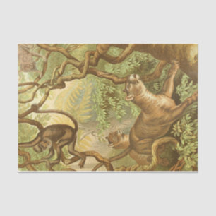 cool Jungle animals decoupage craft lovers Tissue Paper