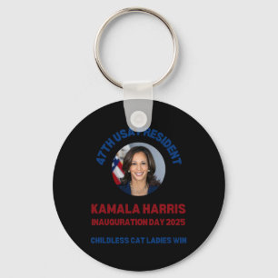 Cool Kamala Harris 2024 Inauguration Day Win Natio Key Ring