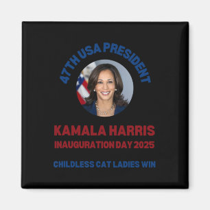 Cool Kamala Harris 2024 Inauguration Day Win Natio Magnet