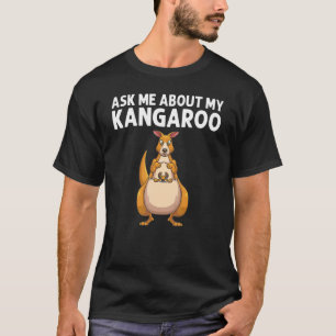 Cool Kangaroo For Men Women Autralian Kangaroo Mar T-Shirt