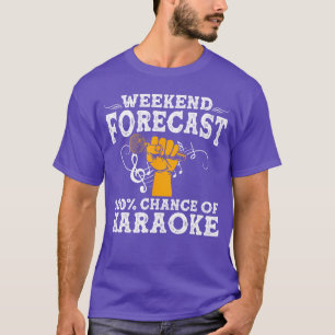 Cool Karaoke Art Men Women Karaoke Bo Microphone S T-Shirt