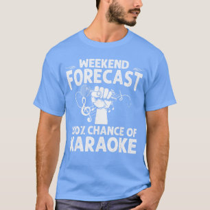 Cool Karaoke Art Men Women Karaoke Bo Microphone S T-Shirt