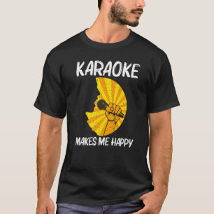 Cool Karaoke For Men Women Singer Karaoke Machine T-Shirt