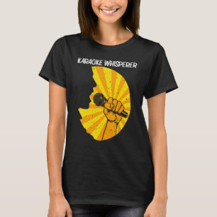 Cool Karaoke For Men Women Singer Karaoke Machine T-Shirt