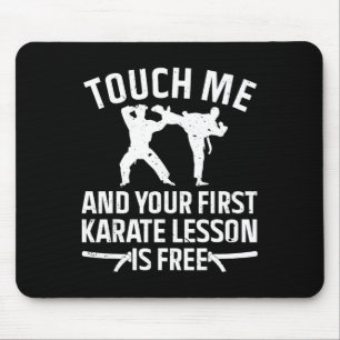 Cool Karate Art For Men Women Karate Black Belt Ma Mouse Mat