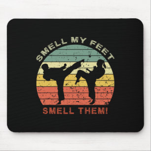 Cool Karate Funny Smell My Feet Karate For Boys Gi Mouse Mat