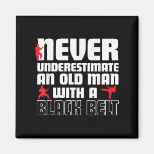 Cool Karate Humor Shirt For Men. Funny Martial Art Magnet