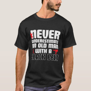 Cool Karate Humour for Men. Funny Martial Arts Gif T-Shirt